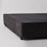 Cosmos Valance Cover – 3/4 Angle – Charcoal – Bodhi Living